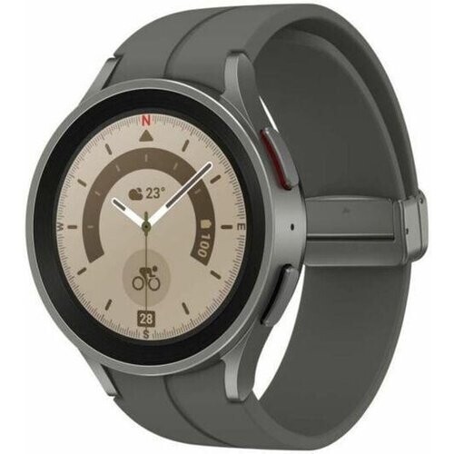 Horloges Cardio GPS Samsung Galaxy Watch 5 Pro 4G - Grijs Tweedehands
