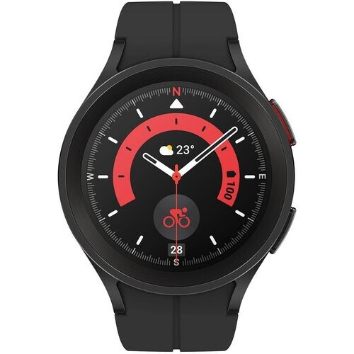 Horloges Cardio GPS Samsung Galaxy Watch 5 Pro 4G - Zwart Tweedehands