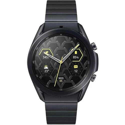 Horloges Cardio GPS Samsung Watch 3 Titanium - Zwart Tweedehands
