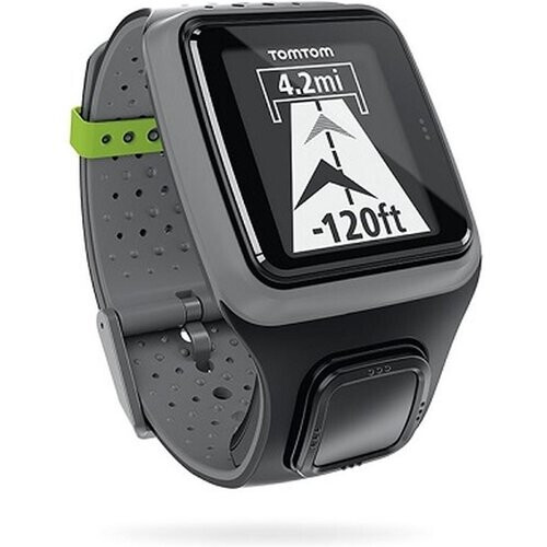 Horloges Cardio GPS Tomtom Runner - Grijs/Groen Tweedehands