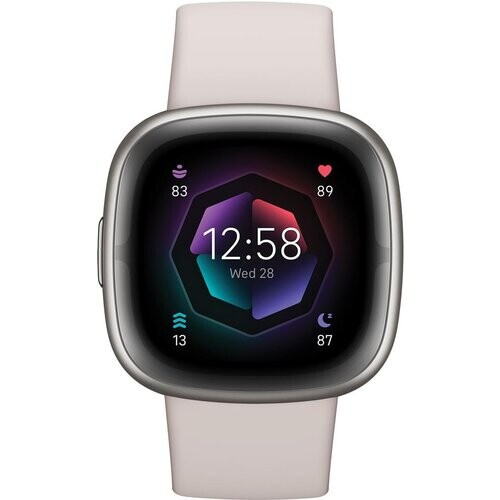 Horloges Fitbit Cardio GPS Sense 2 - Wit Tweedehands