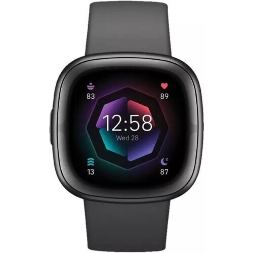 Horloges Fitbit Cardio GPS Sense 2 - Zwart Tweedehands