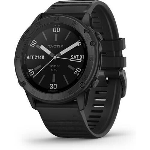 Horloges Garmin Cardio GPS Tactix Delta - Zwart Tweedehands