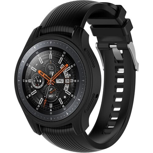 Horloges Samsung Cardio GPS Gear S3 Frontier - Zwart Tweedehands