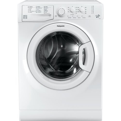 Hotpoint Fml 842 P - Wasmachine - 8 Kg - 1400 Tpm | Tweedehands (Refurbished) Tweedehands