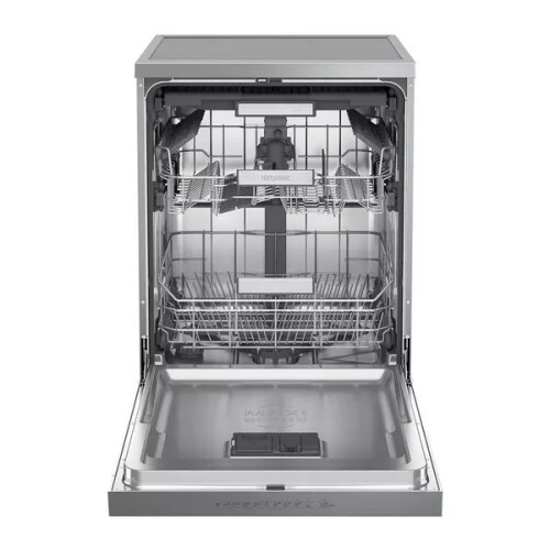Hotpoint H7fhp43x Vrijstaande Vaatwasser - 60 Cm - 15 Couverts - 3d Zone Wash - 43 Db - Energieklasse C | Nieuw (outlet)