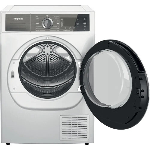 Hotpoint H8d94wb - Warmtepompdroger - 9 Kg - 62 Db - Energieklasse A+++ | Tweedehands (Refurbished)