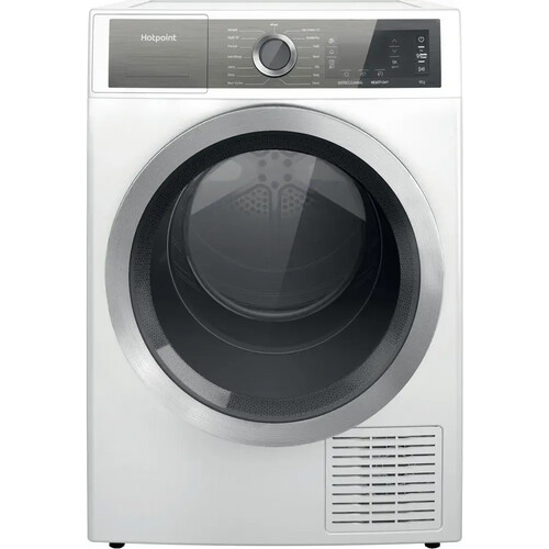 Hotpoint H8d94wb - Warmtepompdroger - 9 Kg - 62 Db - Energieklasse A+++ | Tweedehands (Refurbished) Tweedehands