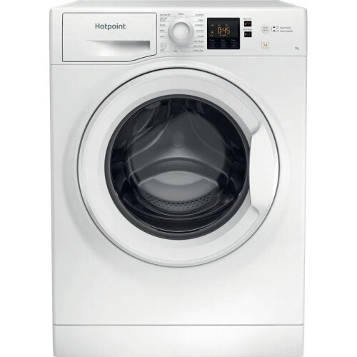 Hotpoint Nswm 743u W - Wasmachine - 7 Kg - 1400 Tpm - Steam Hygiene - Energieklasse D