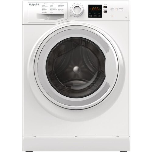Hotpoint Nswm743uw - Wasmachine - 7 Kg - 1400 Tpm - Energieklasse D | Nieuw (outlet)