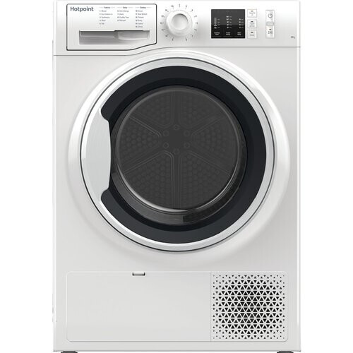 Hotpoint Ntm1081wk - Warmtepompdroger - 8 Kg - 67 Db - Energieklasse A+ | Tweedehands (Refurbished)