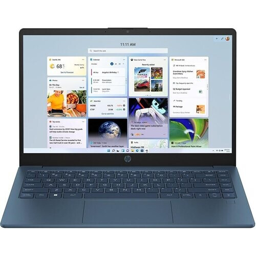HP 14-EE 14" Core i3 1.2 GHz - SSD 512 GB - 8GB QWERTY - Portugees Tweedehands