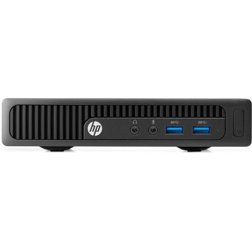 HP 260 G1 Vierde generatie Intel® Core™ i3 i3-4030U 4 GB DDR3-SDRAM 500 GB HDD Zwart Mini PC Windows 7 Professional