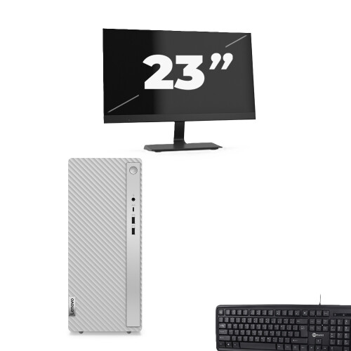 HP 280 G1 Micro Tower - Intel Core i5-4e Generatie - 8GB RAM - 256GB SSD - Windows 10 + 1x 23 inch Monitor Tweedehands