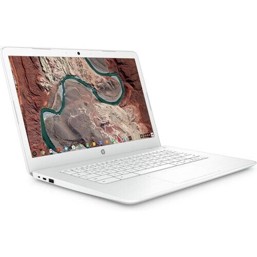 HP Chromebook 14-ca003nf Celeron 1.1 GHz 32GB SSD - 4GB AZERTY - Frans Tweedehands