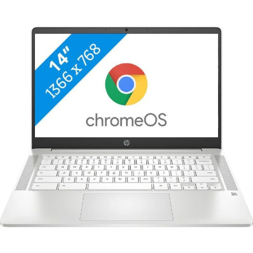 HP Chromebook 14a - Laptop - AZERTY toetsenbord (2023) Tweedehands