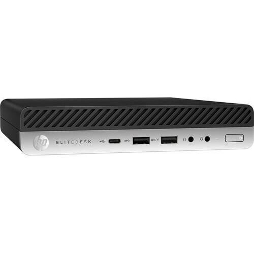 HP EliteDesk 800 G3 Mini Core i5 2.7 GHz - SSD 256 GB RAM 16GB Tweedehands