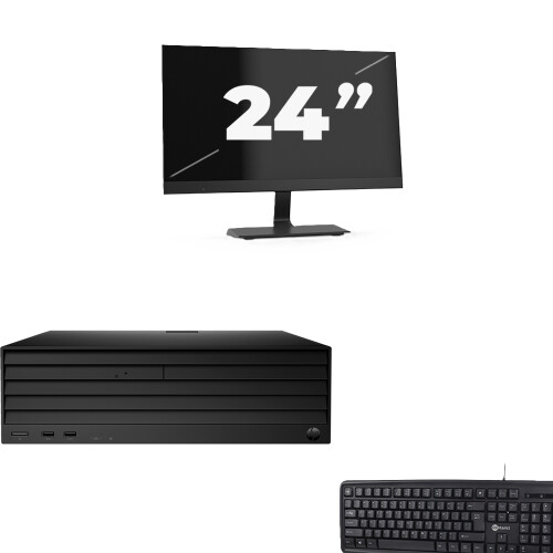 HP Engage Flex Pro SFF - Intel Core i7-8e Generatie - 16GB RAM - 256GB SSD - Windows 11 + 1x 24 inch Monitor Tweedehands