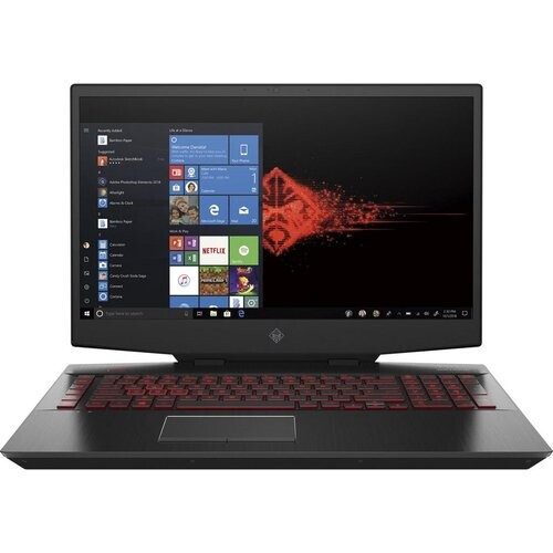 HP OMEN 17-CB1034NB 17" Core i7 2.6 GHz - SSD 1000 GB - 16GB - NVIDIA GeForce RTX 2070 Super AZERTY - Engels Tweedehands