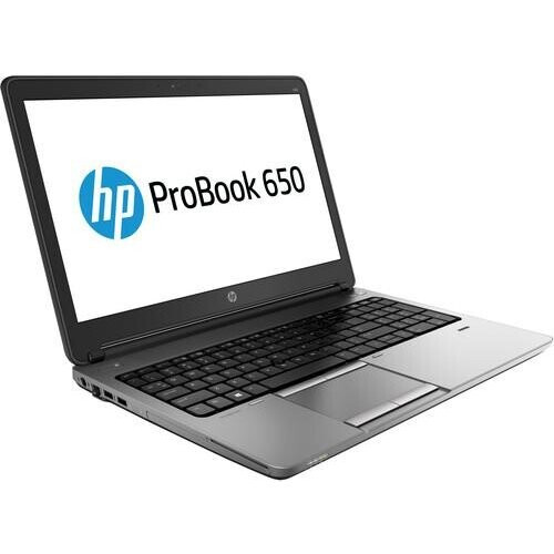 HP ProBook 650 G1 15" Core i5 2.6 GHz - SSD 128 GB - 8GB AZERTY - Frans Tweedehands