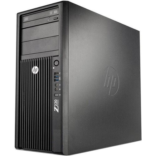 HP Workstation Z220 Xeon E3 3.4 GHz - SSD 256 GB + HDD 2 TB RAM 16GB Tweedehands