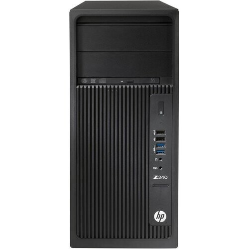 HP WorkStation Z240 Core i7 4 GHz - SSD 512 GB RAM 32GB Tweedehands