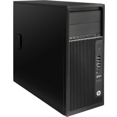 HP Z240 Tower Workstation Core i7 3.4 GHz - HDD 500 GB RAM 16GB Tweedehands