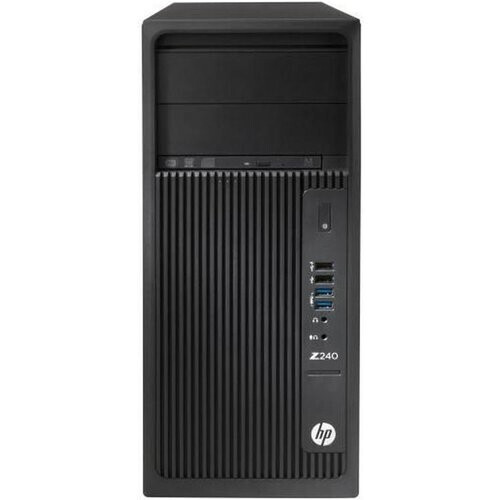 HP Z240 Tower WorkStation Core i7 3.6 GHz - SSD 256 GB + HDD 1 TB RAM 16GB Tweedehands