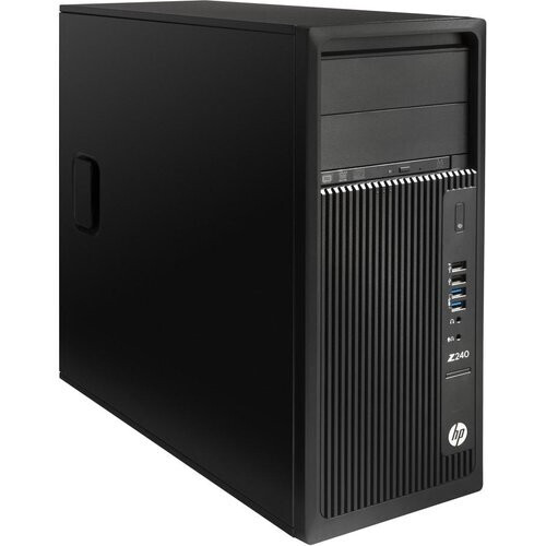 HP Z240 Workstation Xeon E3 3.5 GHz - SSD 512 GB RAM 16GB Tweedehands
