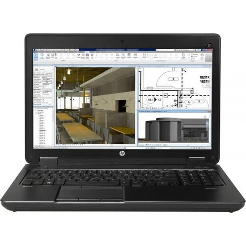 HP ZBook 15 G2 15" Core i7 2.8 GHz - SSD 256 GB - 8GB AZERTY - Frans Tweedehands