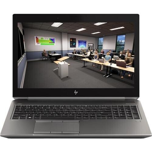 Hp Zbook Studio G5 15" Core i7 2.6 GHz - SSD 512 GB - 16GB QWERTY - Engels Tweedehands