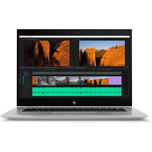 HP ZBook Studio G5 15" Xeon E 2.7 GHz - SSD 512 GB - 16GB QWERTY - Engels Tweedehands
