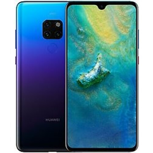 Huawei Mate 20 Dual SIM 128GB paarsblauw Tweedehands