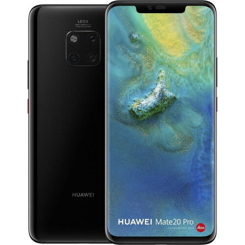 Huawei Mate 20 Pro - 128GB - Leica Triple Camera - Zwart Tweedehands