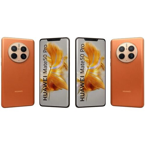 Huawei Mate 50 Pro 512GB - Oranje - Simlockvrij - Dual-SIM Tweedehands