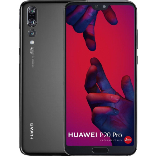 Huawei P20 Pro - 128GB - Leica triple camera - Zwart Tweedehands