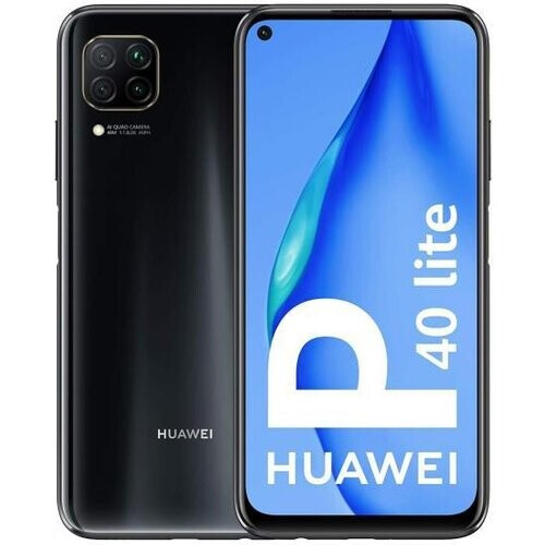 Huawei P40 Lite 128GB - Zwart (Midnight Black) - Simlockvrij - Dual-SIM Tweedehands