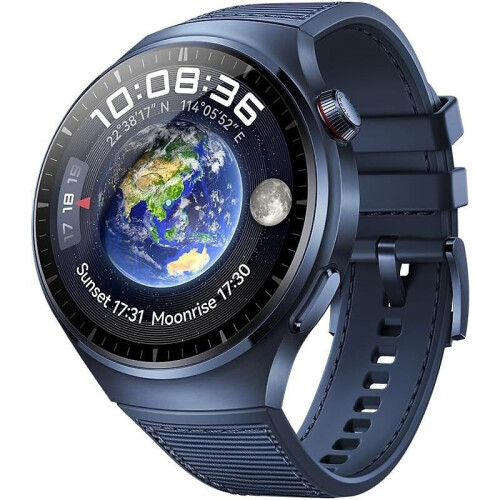 Huawei Watch 4 Pro 48 mm blauw met Composite Strap blauw [wifi + 4G] Tweedehands