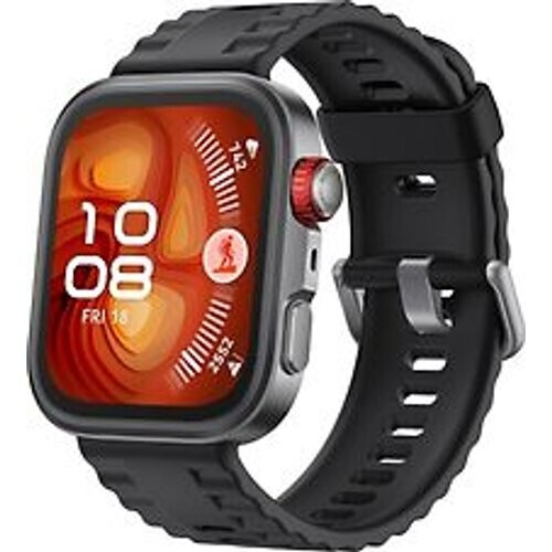 Huawei Watch Fit 4 Pro 40 mm zwart met fluoro-elastomeer bandje zwart Tweedehands