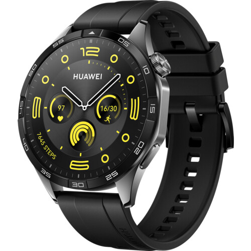 Huawei Watch GT 4 Bluetooth 46 mm - Zwart Tweedehands