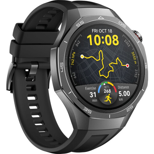 Huawei Watch GT 5 Pro - Smartwatch - AMOLED scherm - Titanium Zwart 46mm