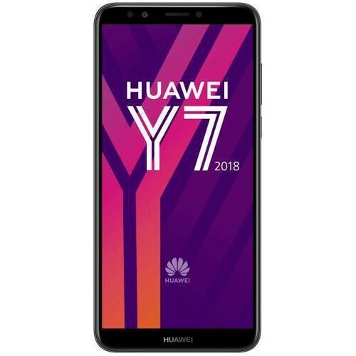Huawei Y7 (2018) 16GB - Zwart (Midnight Black) - Simlockvrij Tweedehands