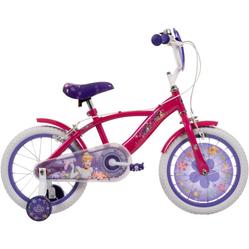 Huffy Disney Princess - Kinderfiets 16 Inch - Roze