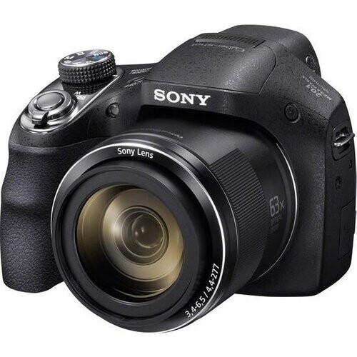 Hybride camera Cyber-Shot DSC-H400 - Zwart + Sony 63X Optical Zoom 4.4-277mm f/3.4-6.5 f/3.4-6.5 Tweedehands