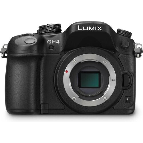 Hybride camera Lumix DMC-GH4 - Zwart + Panasonic Lumix G Vario 12-60mm f/3.5-5.6 ASPH. POWER O.I.S. f/3.5-5.6 Tweedehands