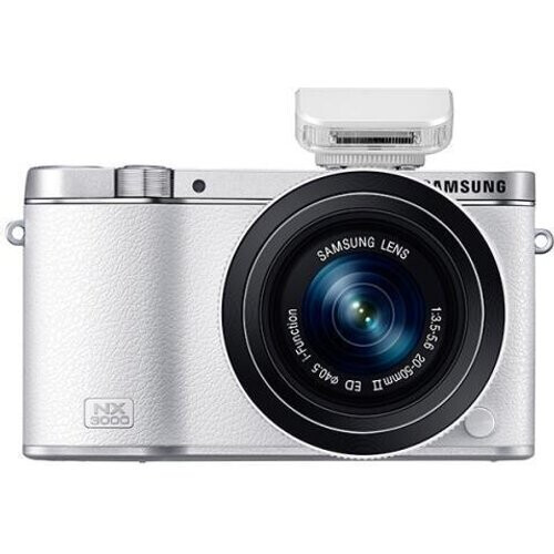 Hybride camera NX3000 - Wit + Bridge NX 20-50mm f/3.5-5.6 ED f/3.5-5.6 Tweedehands