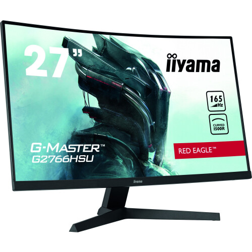 Iiyama G-Master G2766HSU-B1 - 27" Curved Gaming Monitor - 165Hz 1ms FreeSync Premium - Zwart