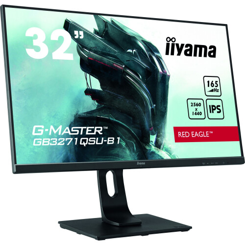 Iiyama G-Master GB3271QSU-B1 - Gaming Monitor - 32" WQHD 165Hz 1ms IPS - Zwart
