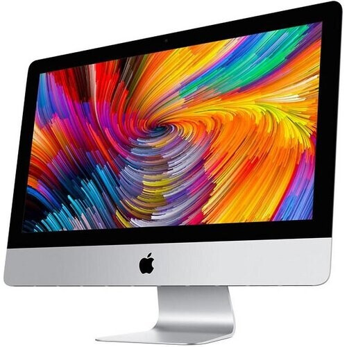 iMac 21" (Begin 2019) Core i5 3.0 GHz - SSD 32 GB + HDD 968 GB - 16GB QWERTY - Engels (VS) Tweedehands