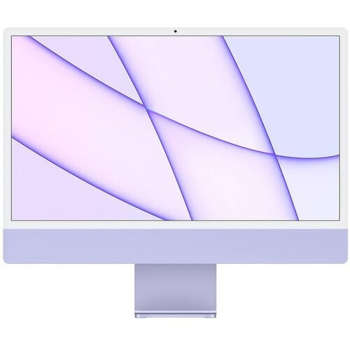iMac 24" (Begin 2021) M1 3,2 GHz - SSD 512 GB - 16GB QWERTY - Engels (VS) Tweedehands